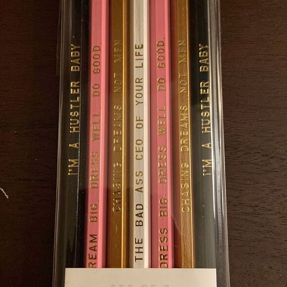 Kitty Meow Bad Ass Boss Lady Pencils (1 pack) - Picture 2 of 3